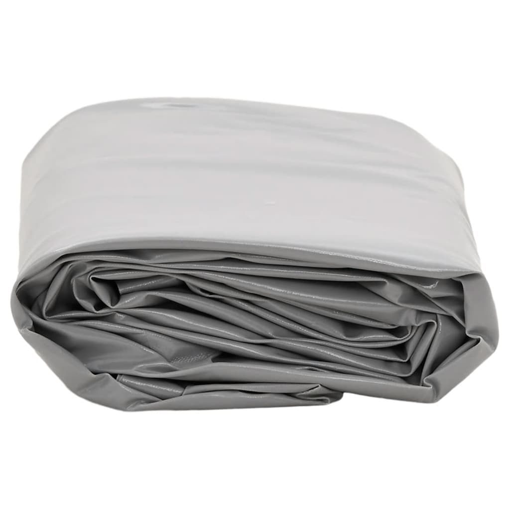 Presenning grå 1,5x2 m 650 g/m²