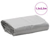 Presenning grå 1,5x2,5 m 650 g/m²