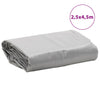 Presenning grå 2,5x4,5 m 650 g/m²