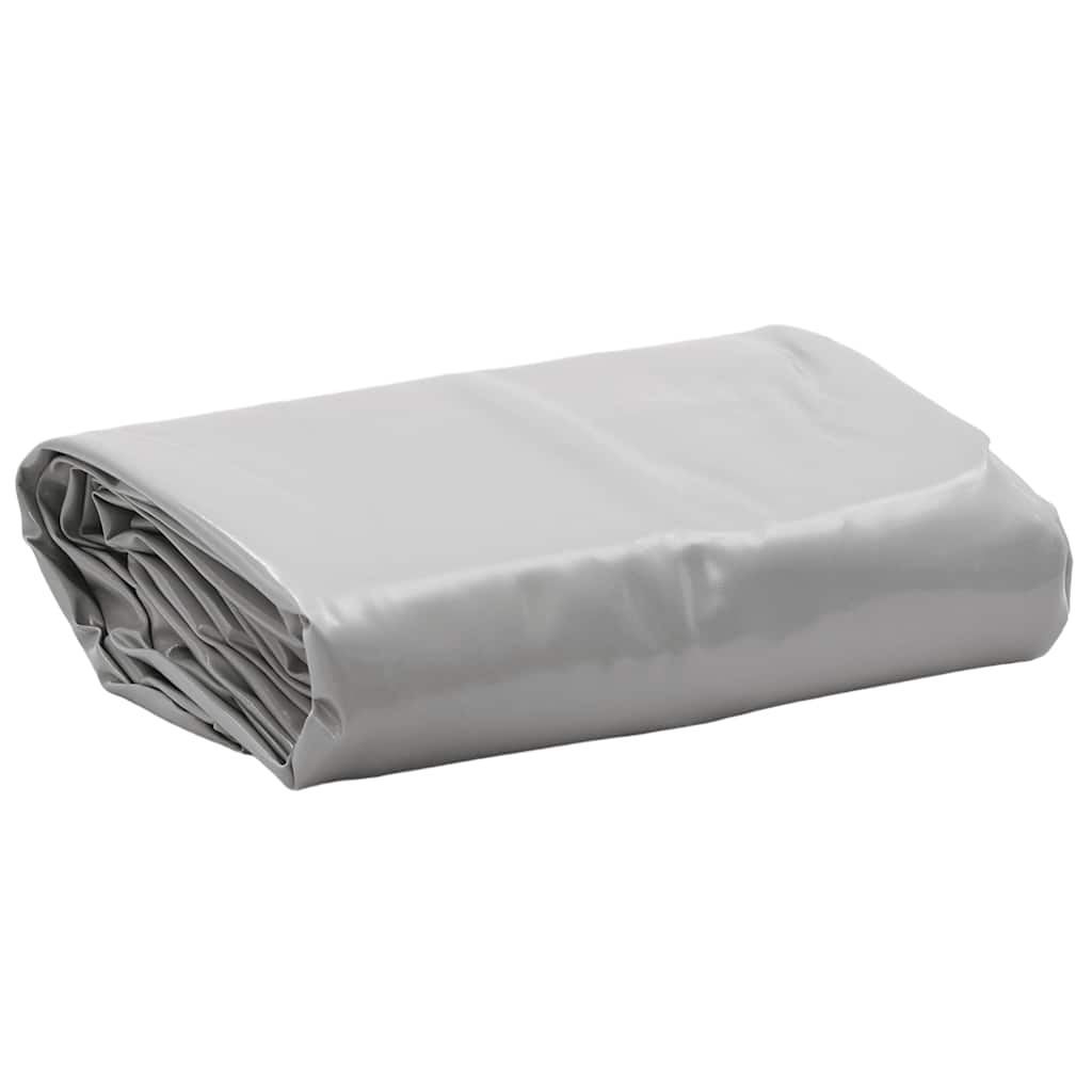 Presenning grå 5x7 m 650 g/m²