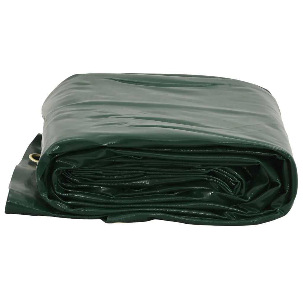 Presenning grønn 1x2,5 m 650 g/m²