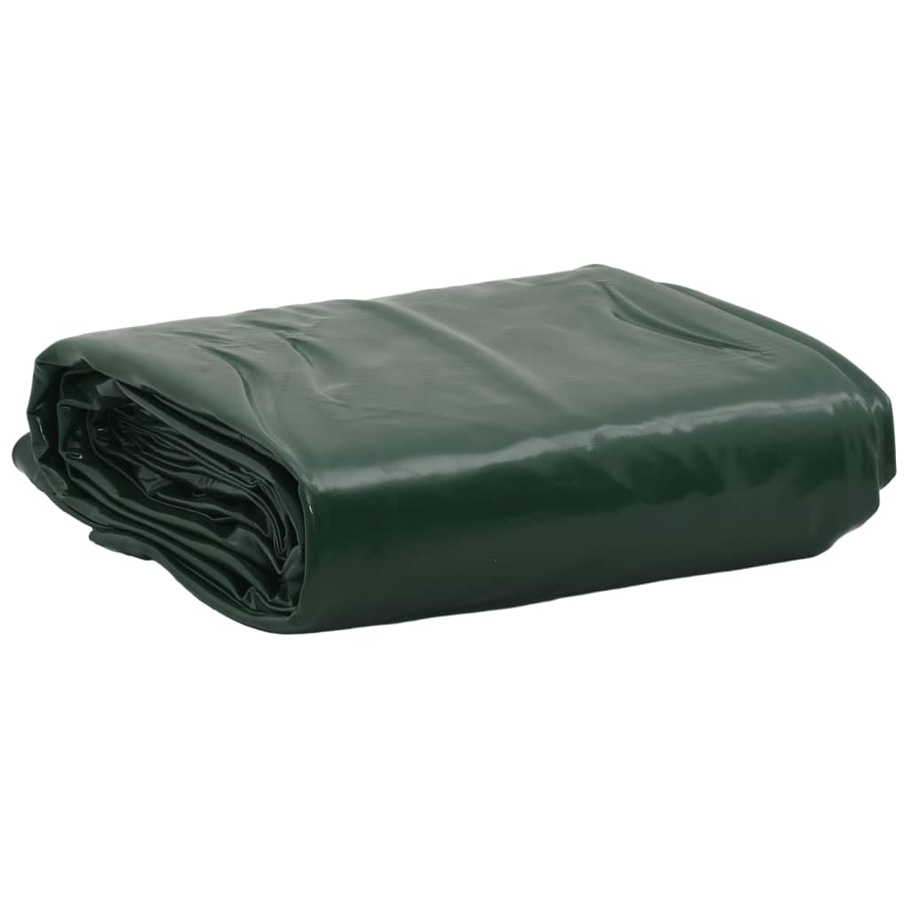 Presenning grønn 5x7 m 650 g/m²