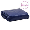 Presenning blå 2,5x4,5 m 650 g/m²