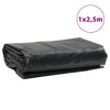 Presenning svart 1x2,5 m 650 g/m²