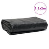 Presenning svart 1,5x2 m 650 g/m²