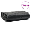 Presenning antrasitt 3x4 m 650 g/m²