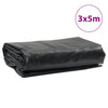 Presenning antrasitt 3x5 m 650 g/m²