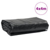 Presenning antrasitt 4x4 m 650 g/m²