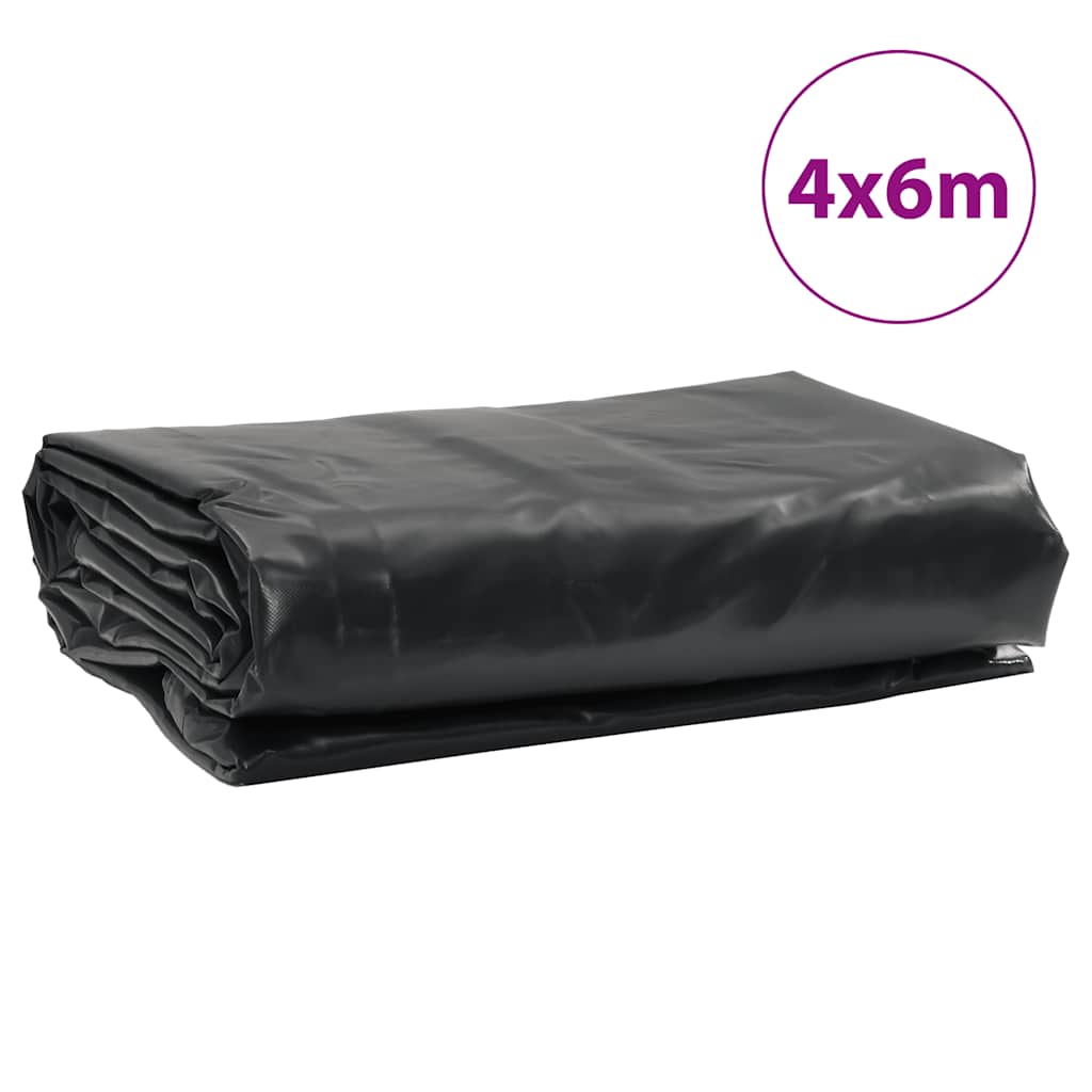 Presenning antrasitt 4x6 m 650 g/m²