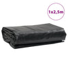 Presenning antrasitt 1x2,5 m 650 g/m²