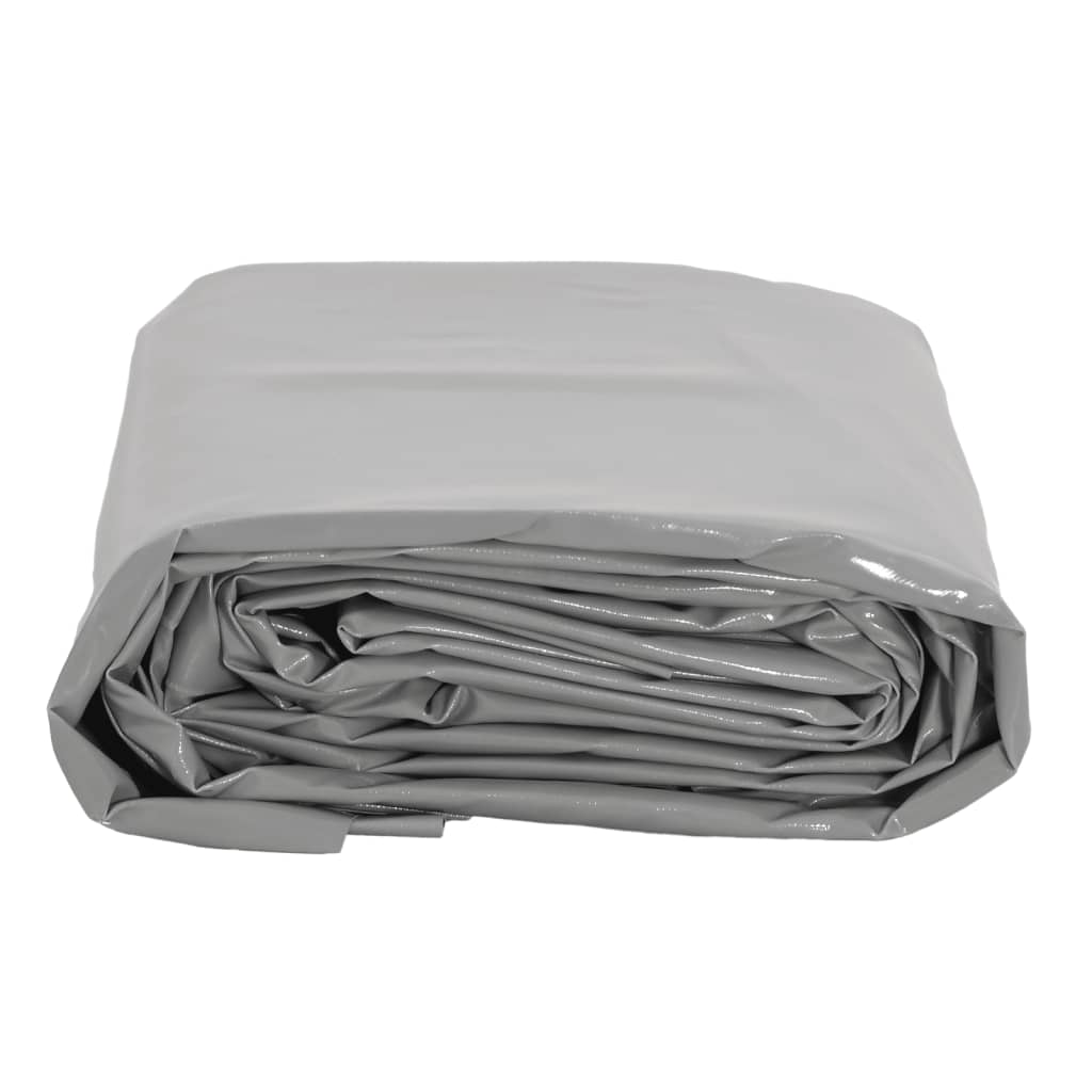 Presenning grå 3x3 m 650 g/m²