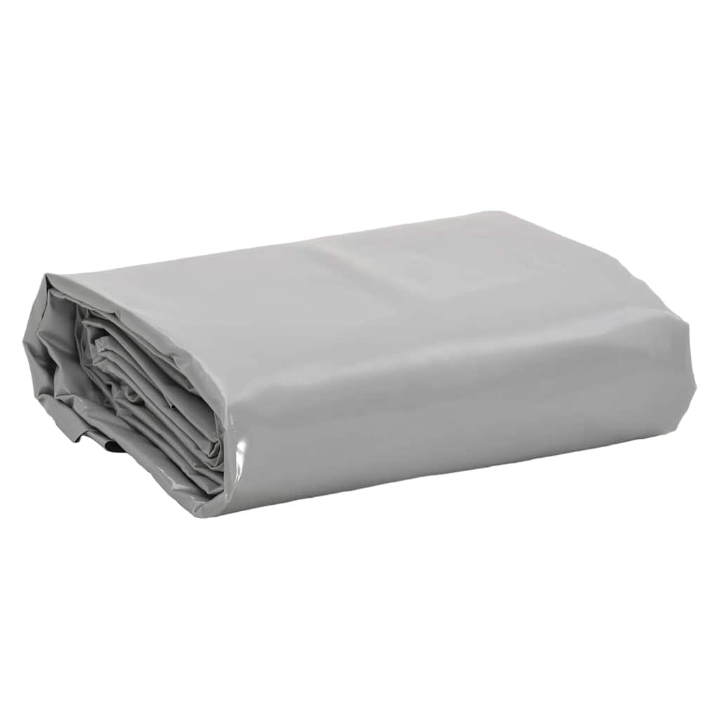 Presenning grå 4x4 m 650 g/m²