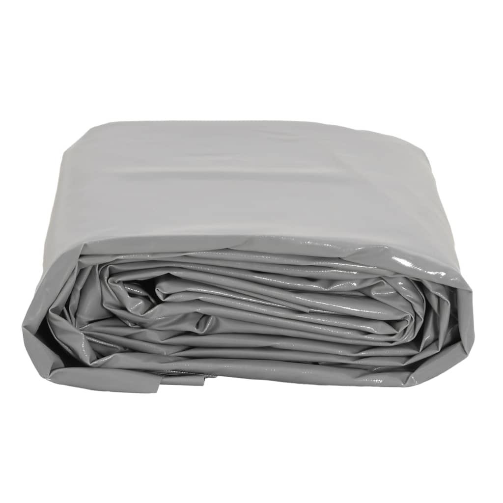 Presenning grå 4x5 m 650 g/m²
