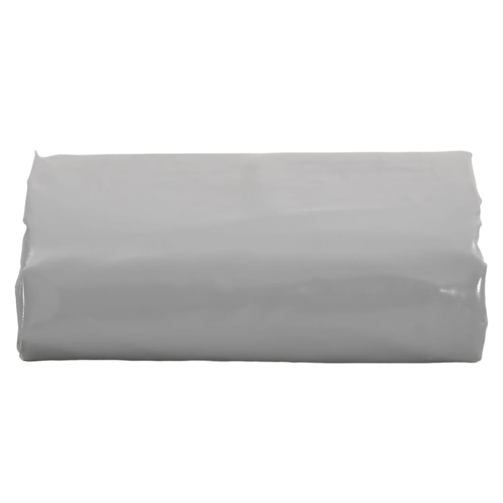 Presenning grå 4x7 m 650 g/m²