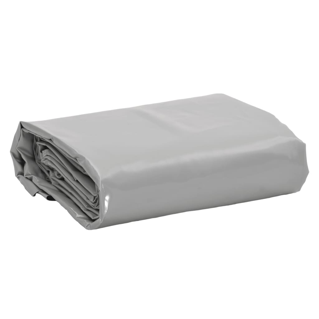Presenning grå 1,5x6 m 650 g/m²