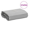 Presenning grå 3,5x5 m 650 g/m²