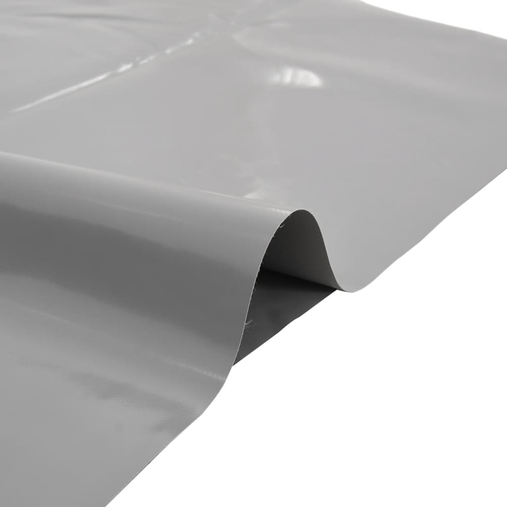 Presenning grå 1x2,5 m 650 g/m²