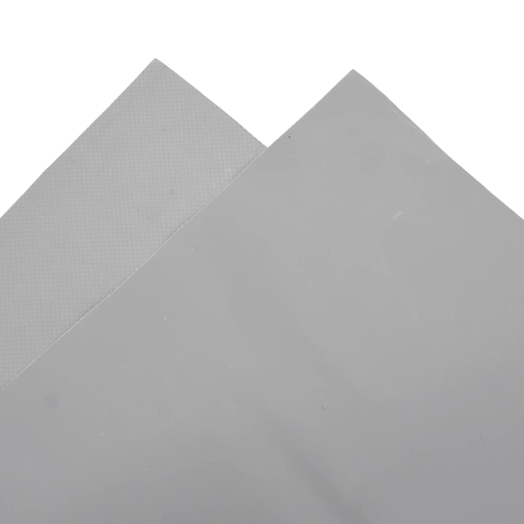 Presenning grå 1x2,5 m 650 g/m²