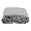 Presenning grå 2,5x4,5 m 650 g/m²