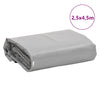 Presenning grå 2,5x4,5 m 650 g/m²