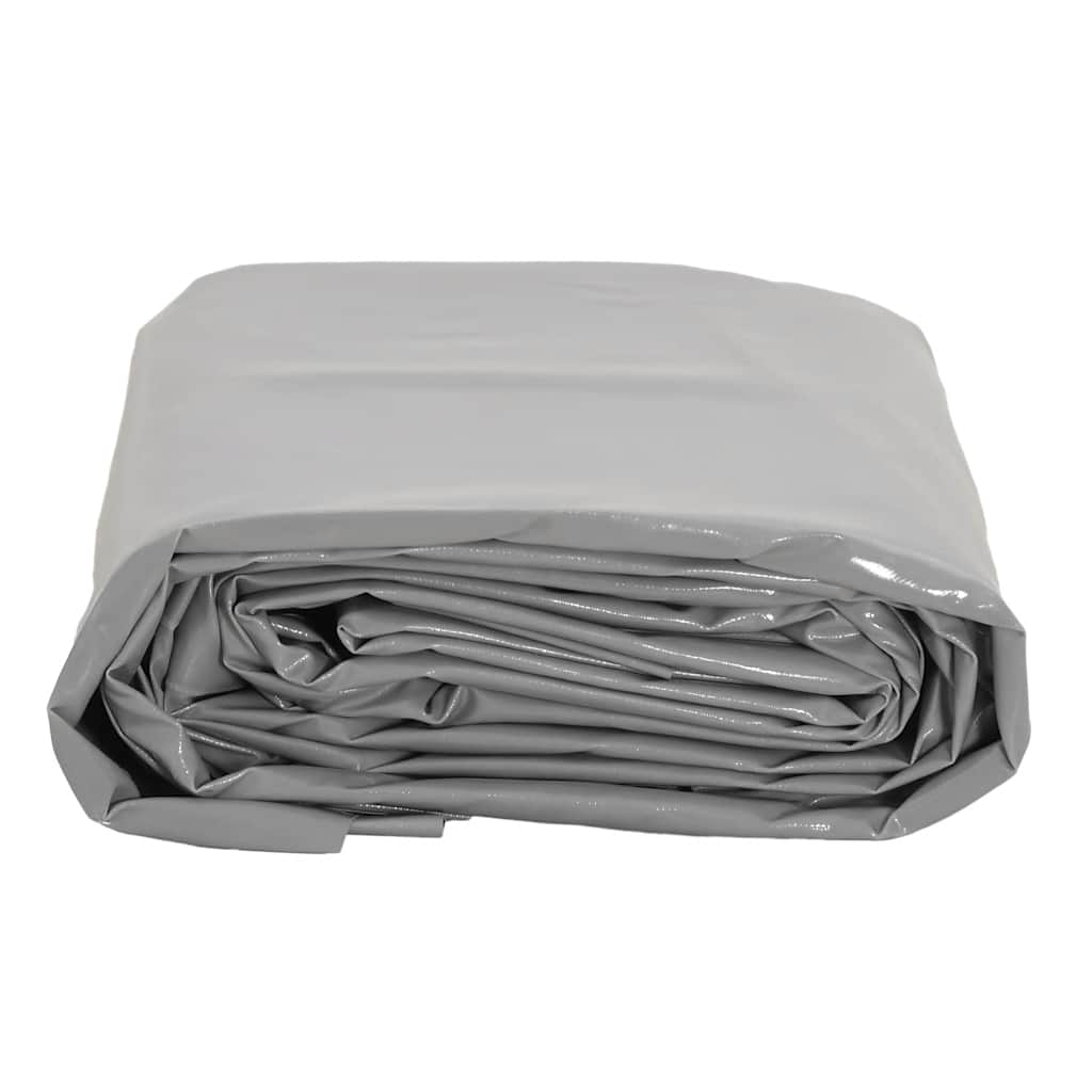 Presenning grå 5x5 m 650 g/m²