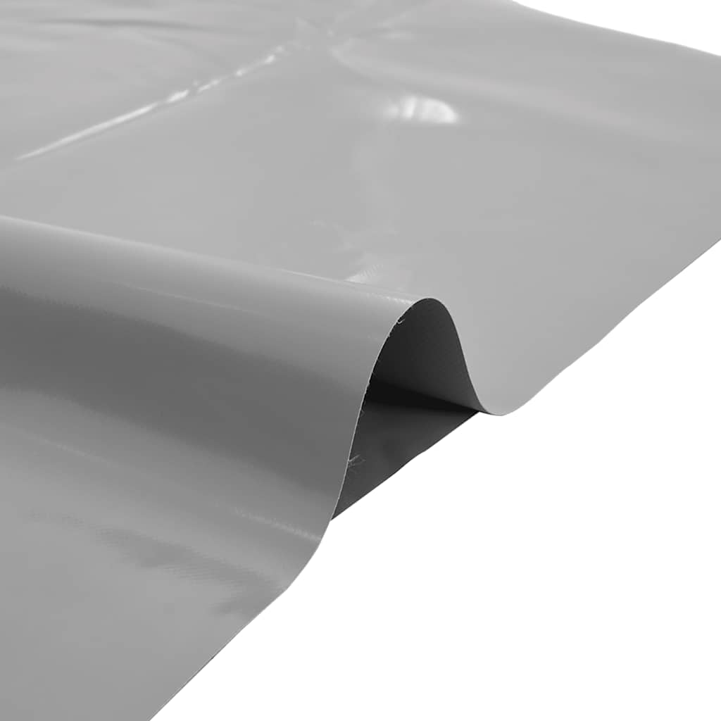 Presenning grå 5x8 m 650 g/m²