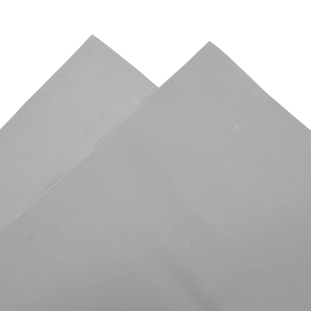 Presenning grå 5x8 m 650 g/m²