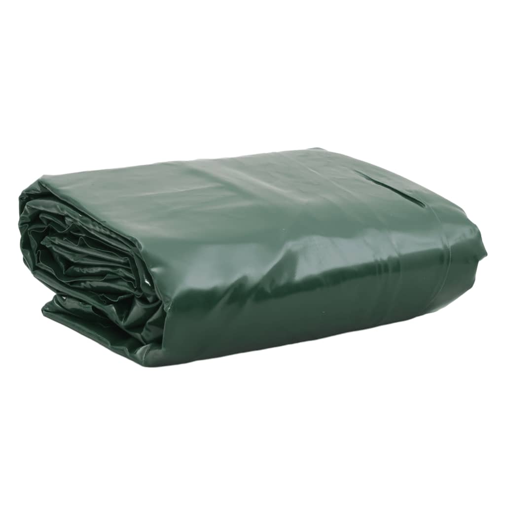 Presenning grønn 4x7 m 650 g/m²