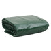 Presenning grønn 4x7 m 650 g/m²