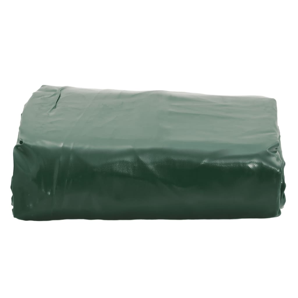 Presenning grønn 4x7 m 650 g/m²