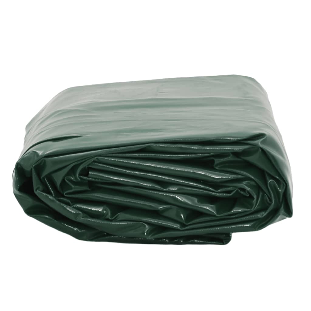 Presenning grønn 4x7 m 650 g/m²