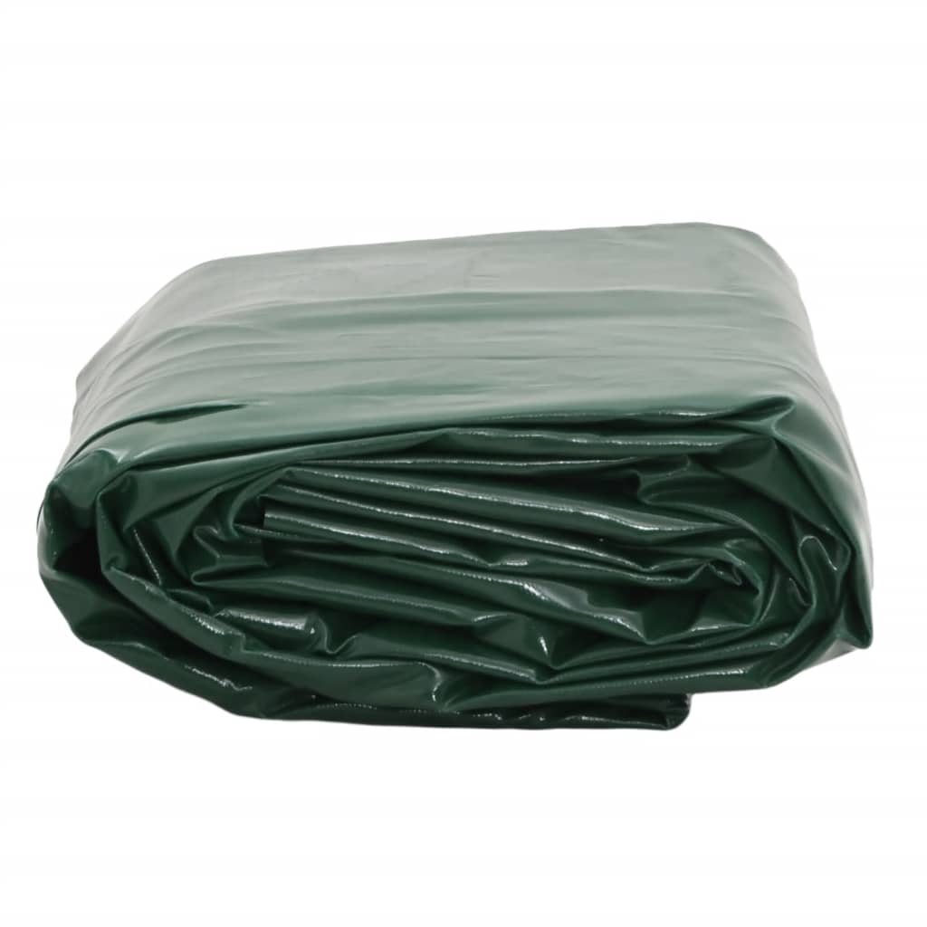 Presenning grønn 2,5x3,5 m 650 g/m²