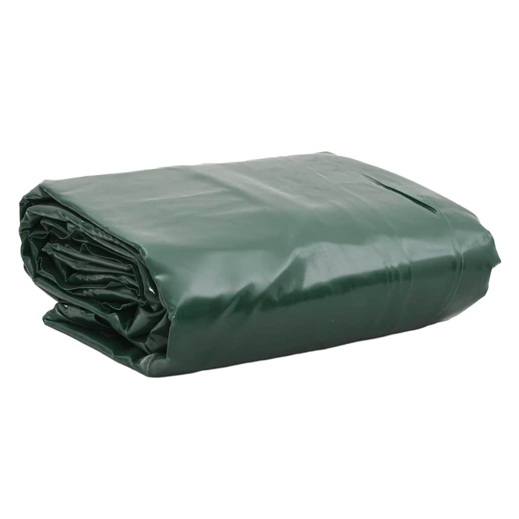 Presenning grønn 5x6 m 650 g/m²