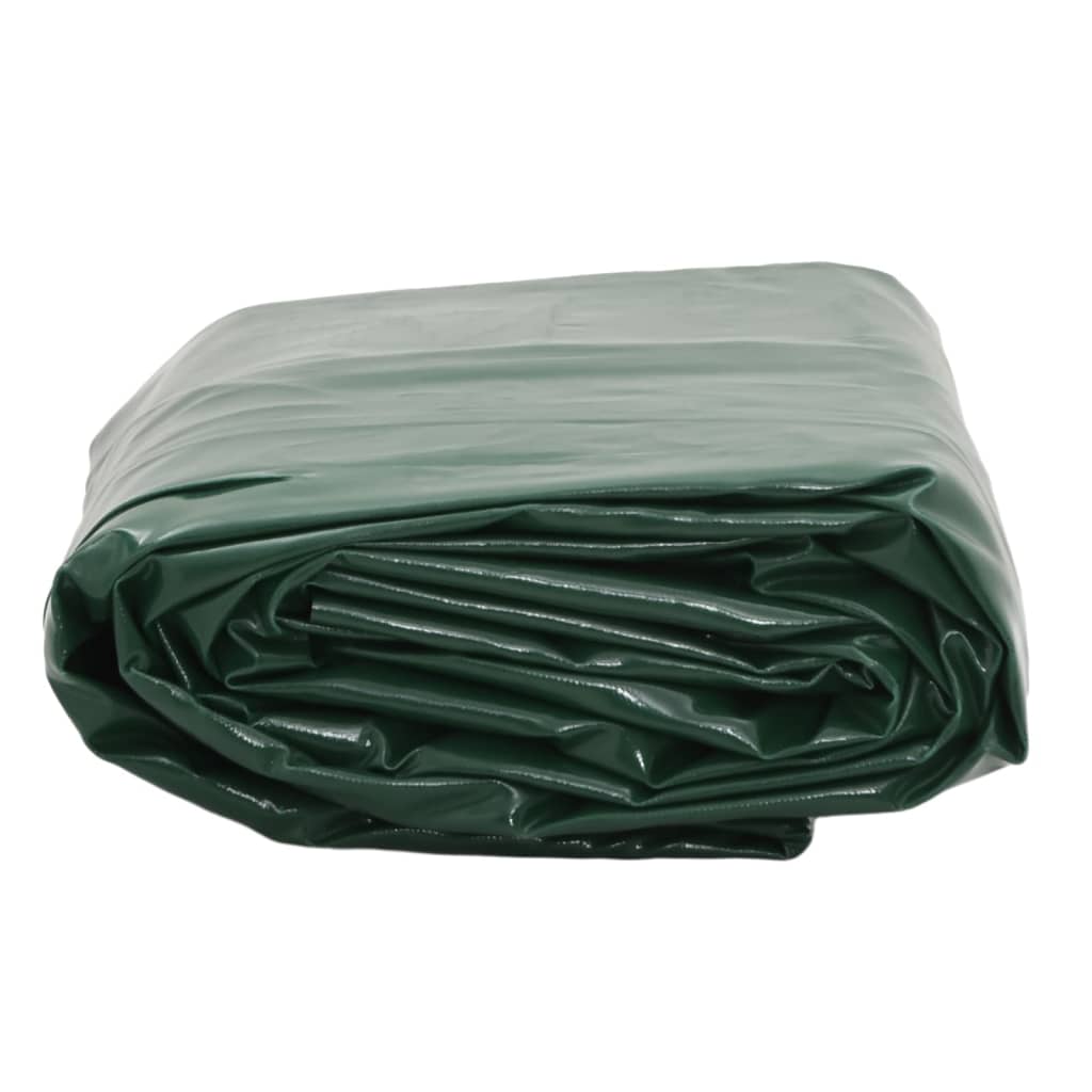 Presenning grønn 2,5x4,5 m 650 g/m²