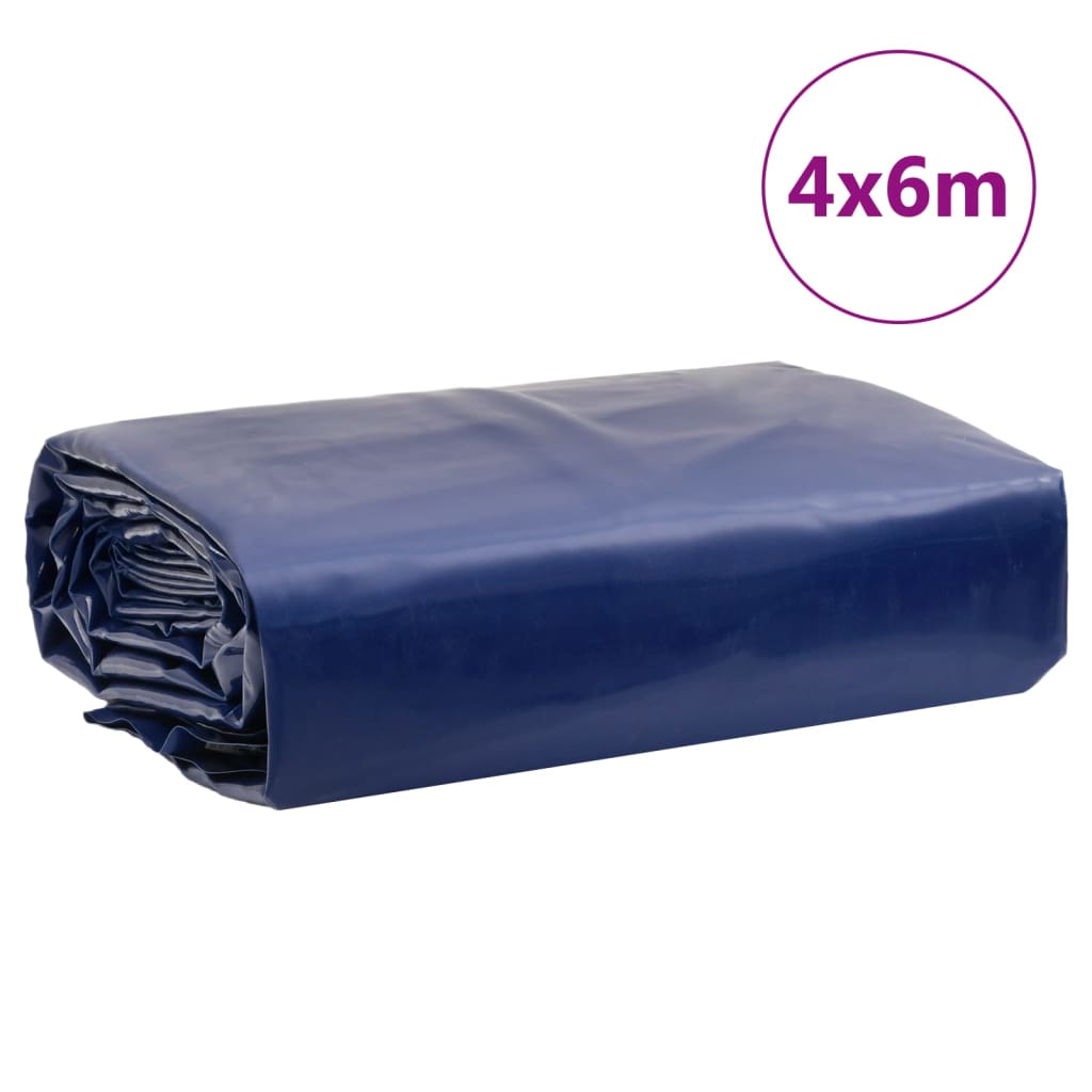 Presenning blå 4x6 m 650 g/m²