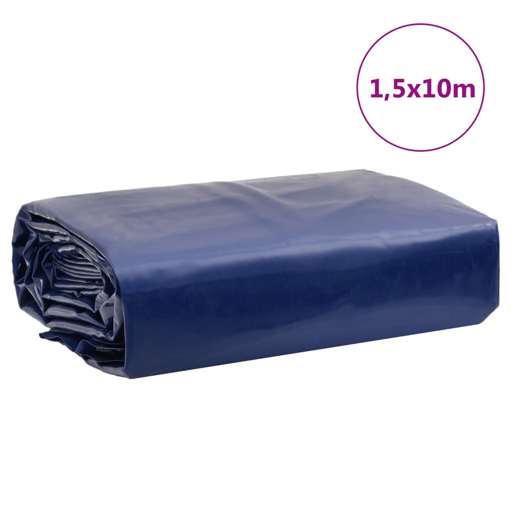 Presenning blå 1,5x10 m 650 g/m²