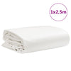 Presenning hvit 1x2,5 m 650 g/m²