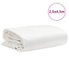 Presenning hvit 2,5x4,5 m 650 g/m²