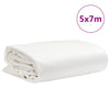 Presenning hvit 5x7 m 650 g/m²