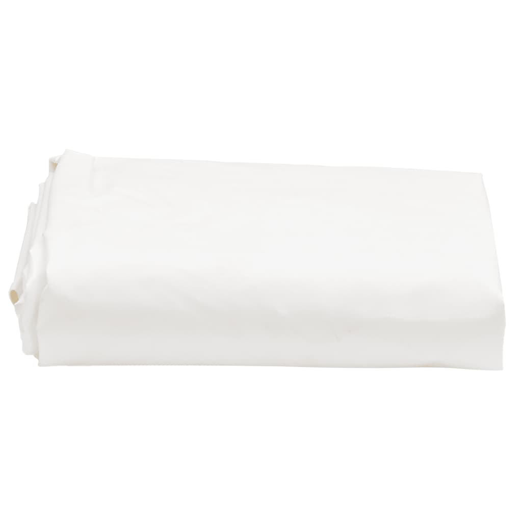 Presenning hvit Ø 2,4 m 650 g/m²