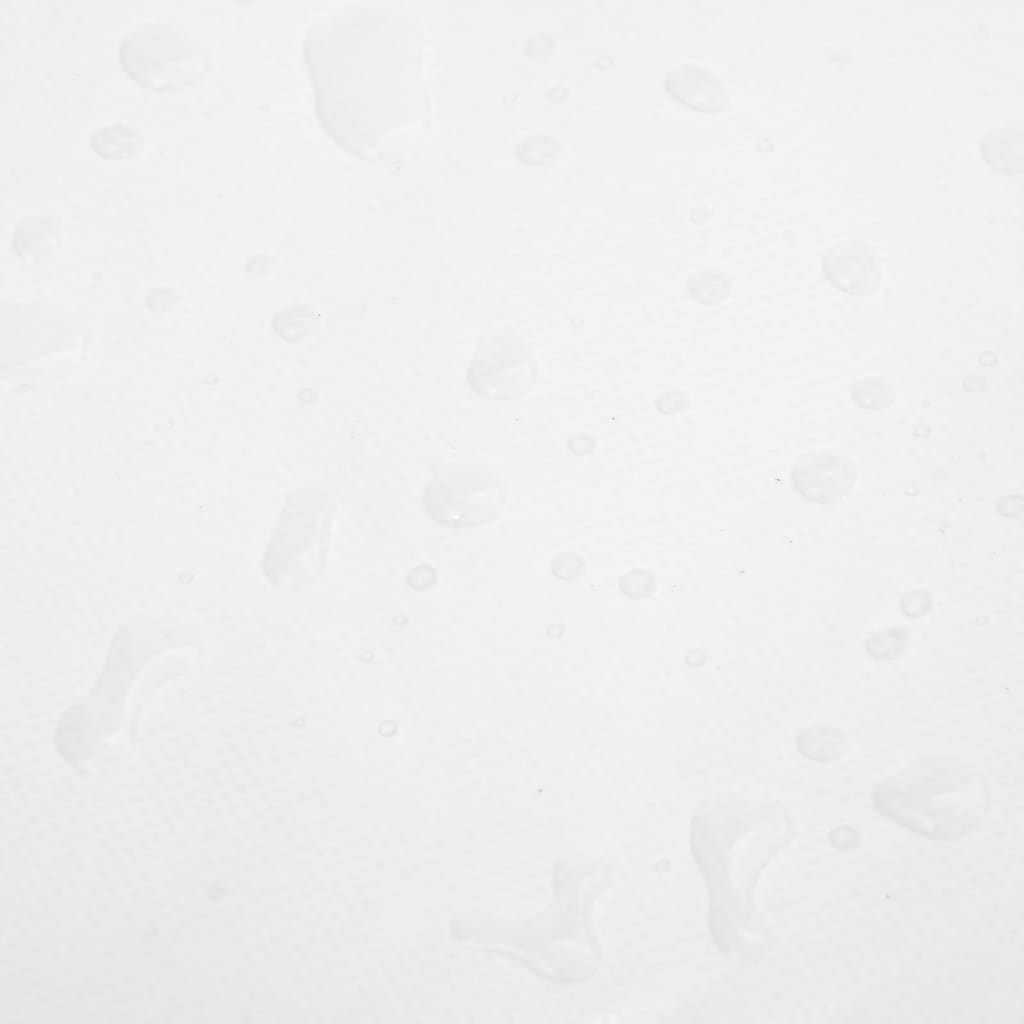 Presenning hvit Ø 2,8 m 650 g/m²