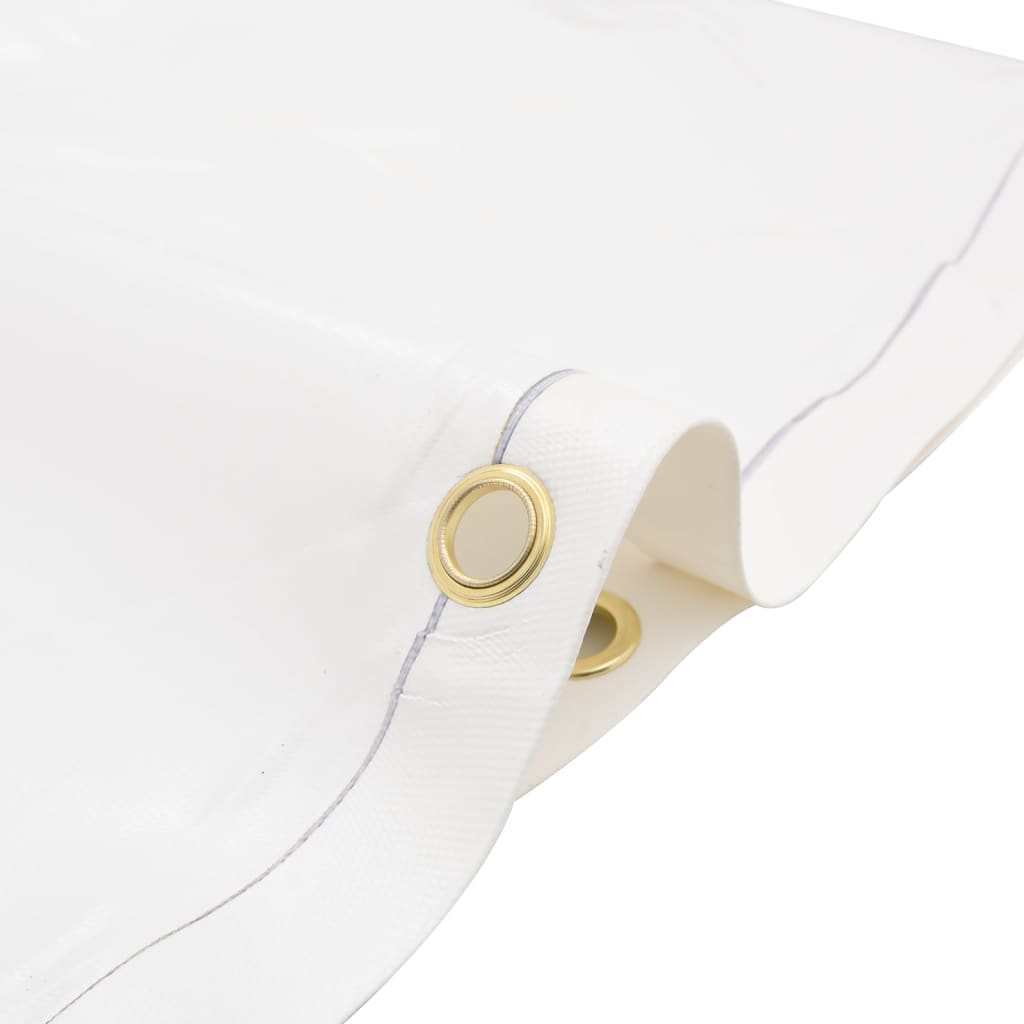 Presenning hvit Ø 3 m 650 g/m²