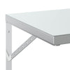 Vegghyller 2 stk 50x40 cm sølv rustfritt stål