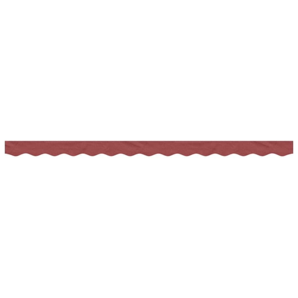 Erstatningsstoff for markisekappe burgunder stripe 3,5 m