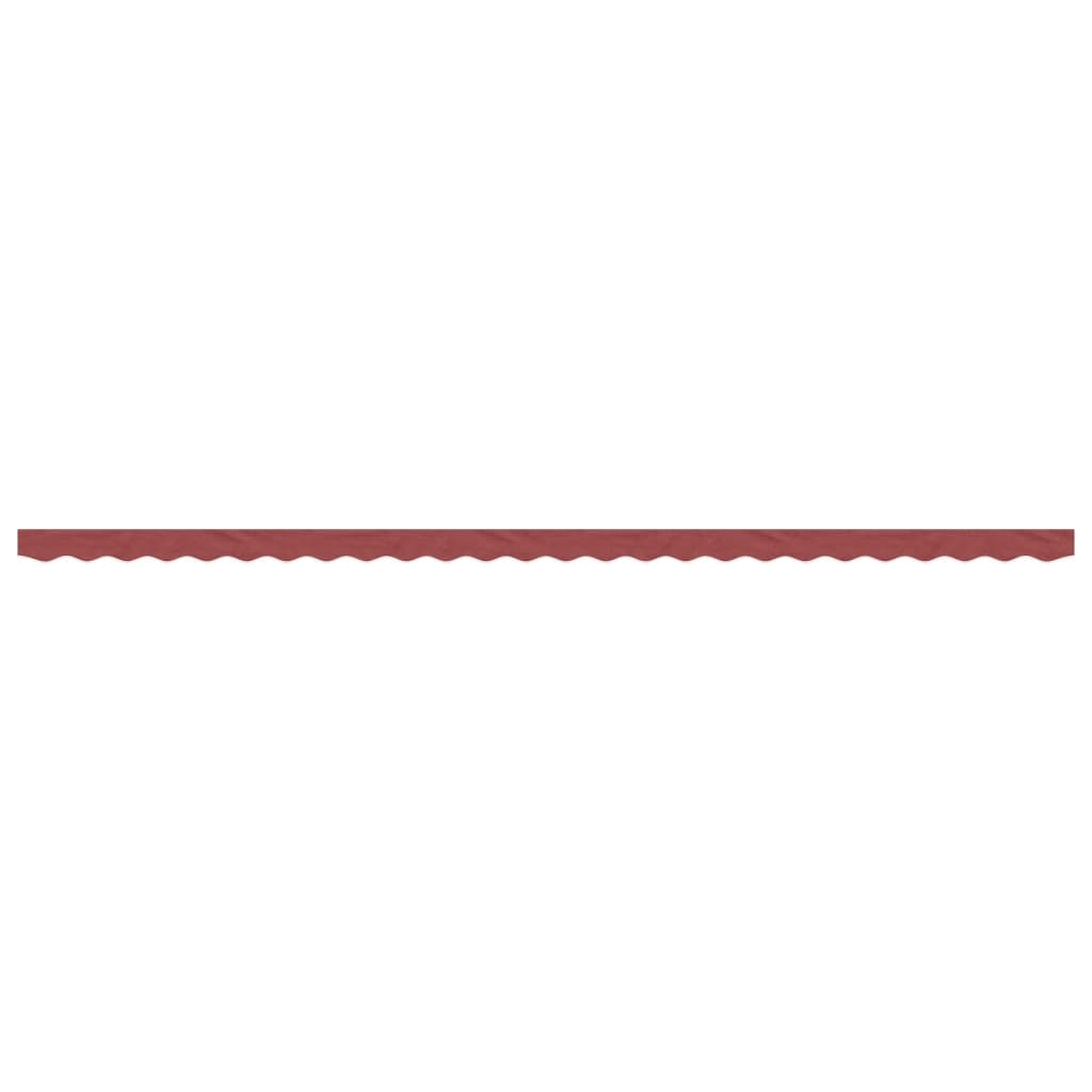 Erstatningsstoff for markisekappe burgunder stripe 6 m