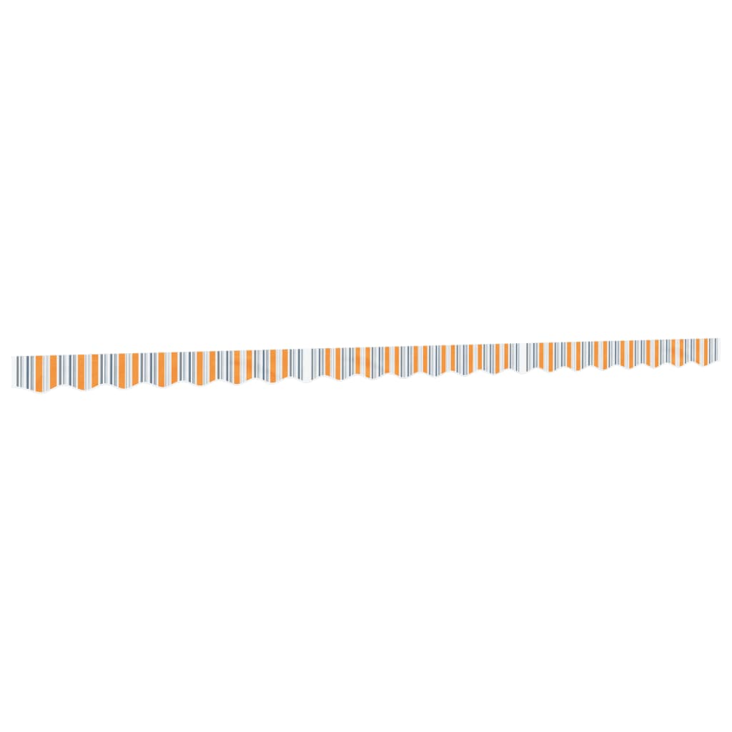 Erstatningsstoff for markisekappe flerfarget stripe 500 cm