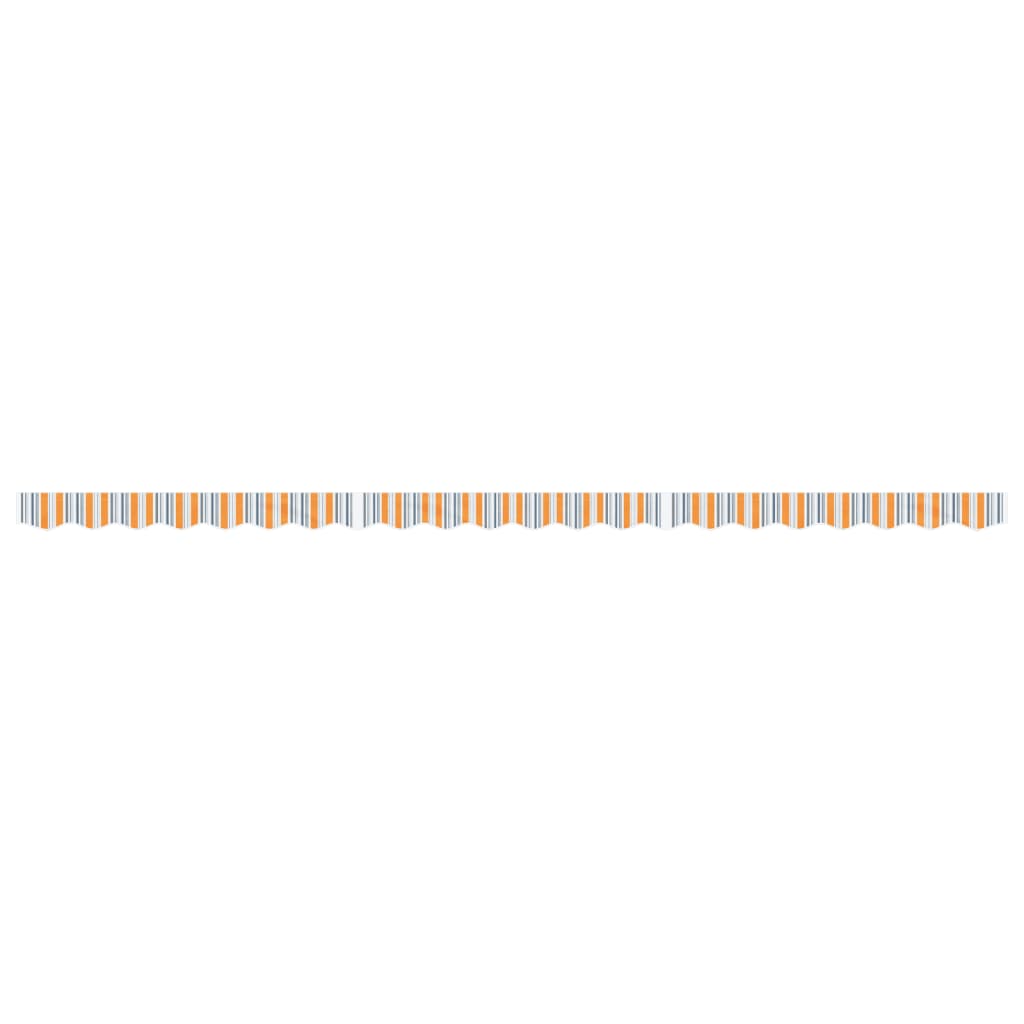 Erstatningsstoff for markisekappe flerfarget stripe 500 cm