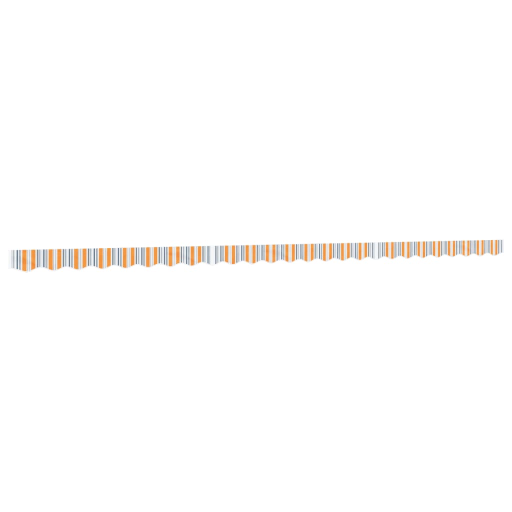 Erstatningsstoff for markisekappe flerfarget stripe 600 cm