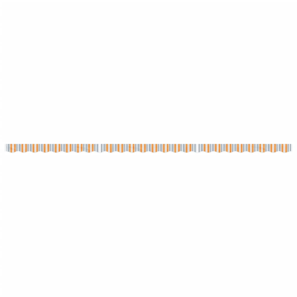 Erstatningsstoff for markisekappe flerfarget stripe 600 cm
