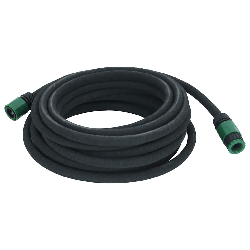Dryppslange svart 0,6" 10 m gummi